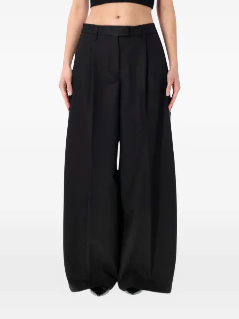 THELATEST Deva pleated trousers Black 3118T0162