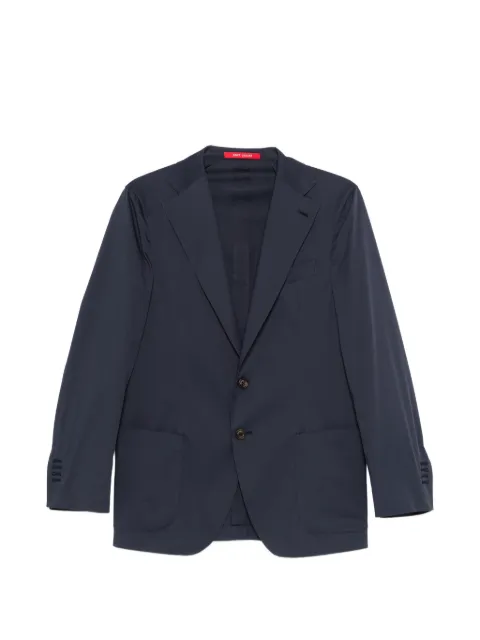 Bagnoli Sartoria Napoli two-button blazer Blue MADRIDTETOU006