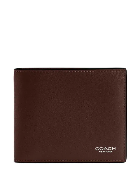 Coach Slim Billfold wallet Brown CY911