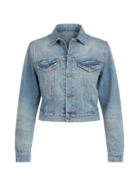 R13 buttoned denim jacket Blue R13WD182D343A