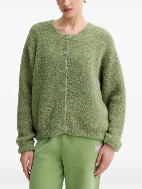 American Vintage Zolly textured cardigan Green ZOL19D