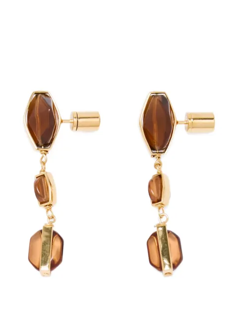 Jil Sander drop earrings Gold J12VG0321P5093805