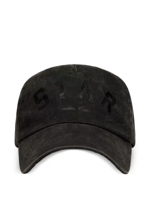 Golden Goose Star baseball cap in anthracite-gray cotton Black GUP01878P002506