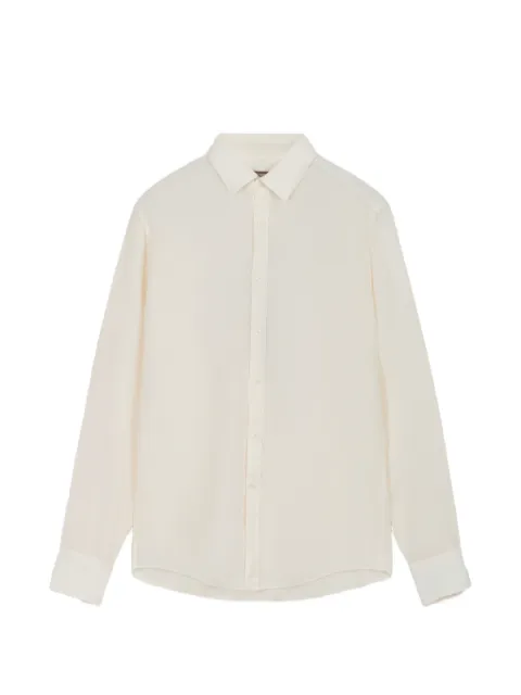 Canali linen shirt Neutrals CSL7077GM02128005