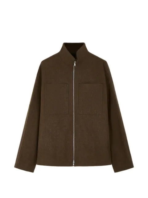 JIL SANDER+ felted jacket Brown J47BN0189J40182