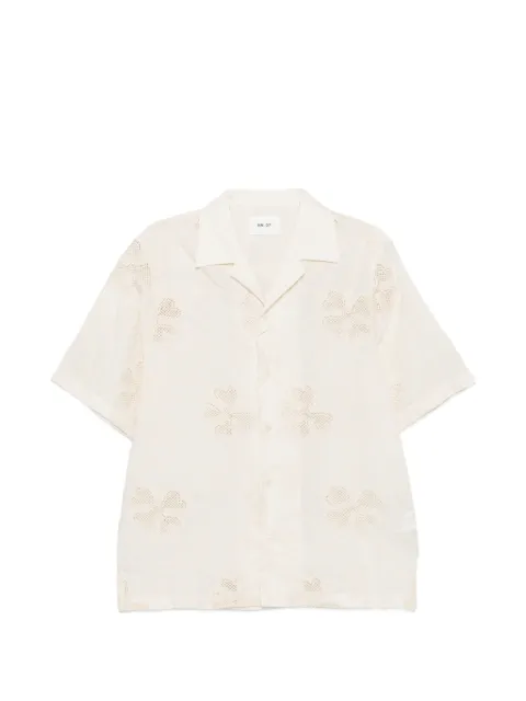 NN07 floral shirt Neutrals 2610000063016