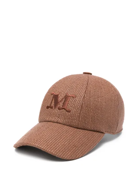 Max Mara Mxacircense 'm' logo hat Brown 2614571012600