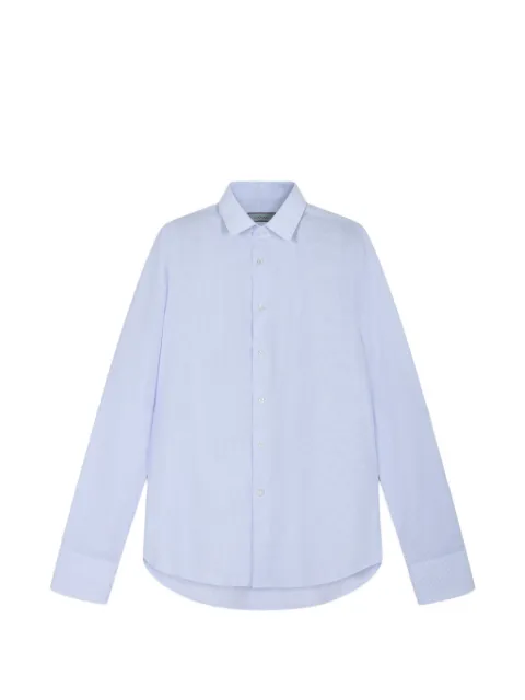 Canali blue shirt Blue NCL70A1GR03446401