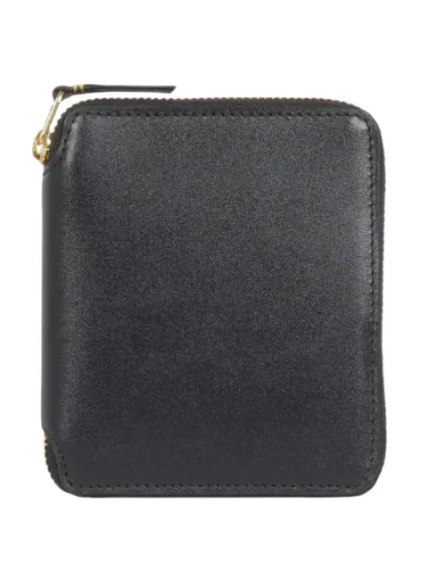 Comme Des Garçons Wallet zip-around leather wallet Black SA2100