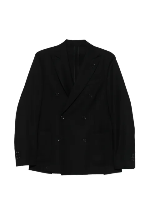 Lardini double-breasted jacket Black CN6203ECN65502
