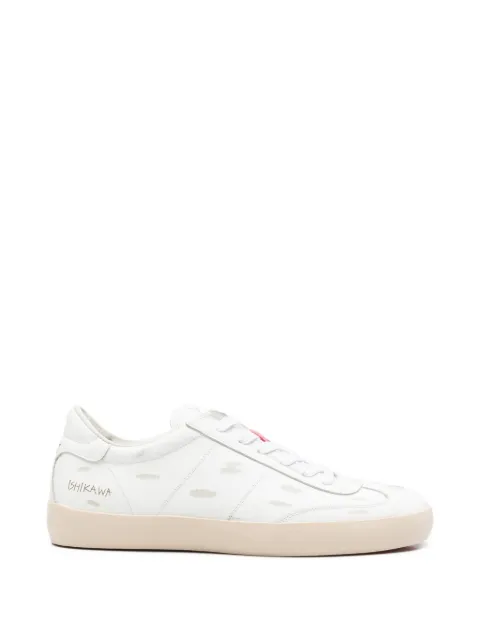 Ishikawa No Star leather sneakers White 3009