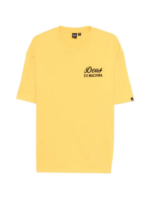 Deus Ex Machina Canggu cotton T-shirt Yellow D261MTS151