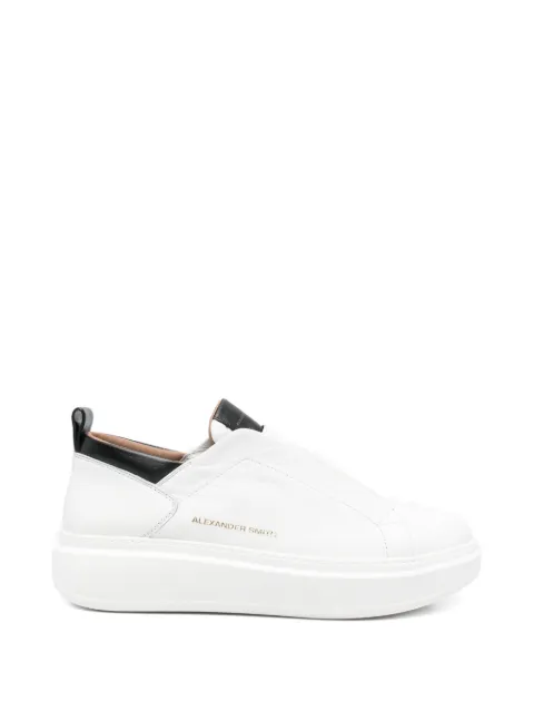 Alexander Smith Wembley slip-on leather sneakers White ASBDWLM2384