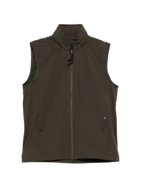 ASPESI zip-up vest Green S6II623M080