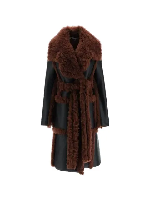 Stella McCartney belted coat Black 6600193AU950