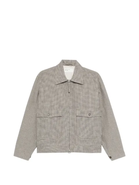 Universal Works Lucas zip-fastening long-sleeve jacket Neutrals 34513