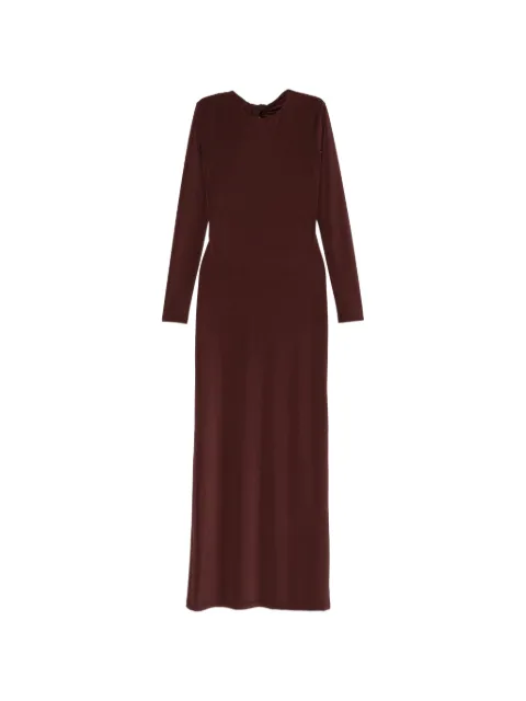 Raquel Diniz twist open back maxi dress Purple 5L0317100000