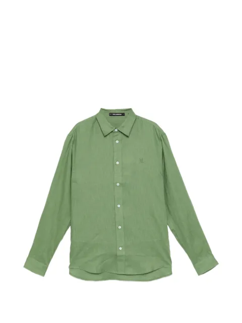 Karl Lagerfeld logo-embroidered shirt Green A2M160032HO