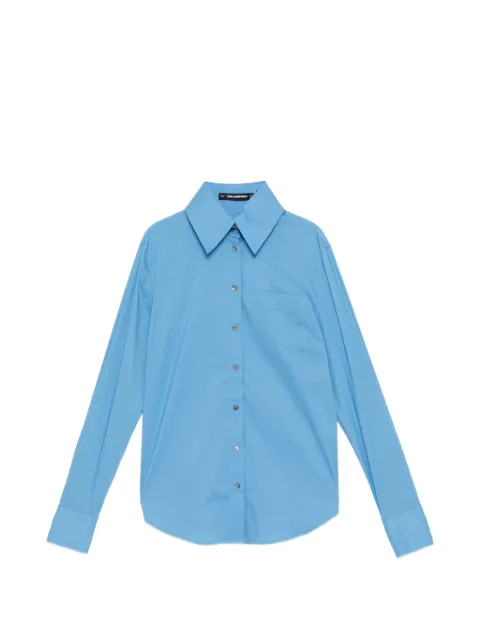 Karl Lagerfeld Everyday poplin shirt Blue A4W11038349