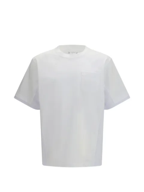 sacai pocket jersey T-shirt White 2603986M
