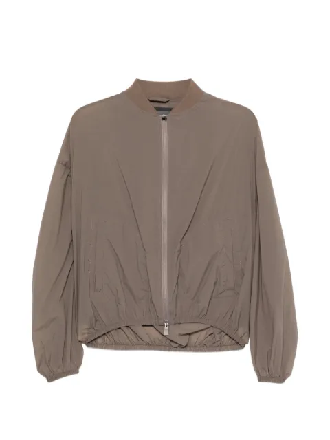 Herno zip fastening bomber jacket Brown GI000369D12868S