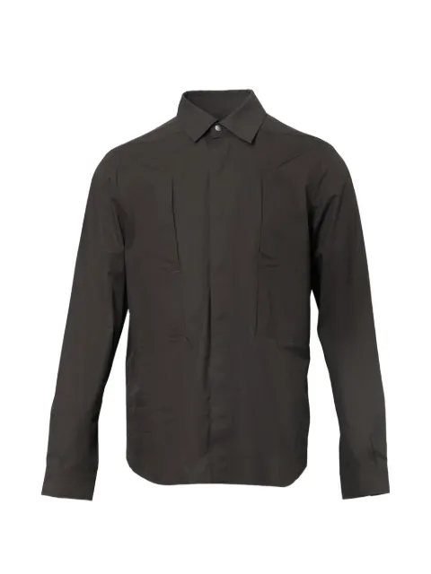 Rick Owens fogpocket shirt Grey RU01F2237P