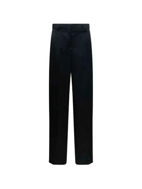 Stella McCartney satin high-waist trousers Black PS266403023FU3021000