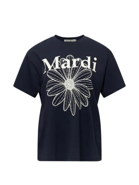 Mardi Mercredi Les Petites Flowermardi T-shirt Blue 26SSMFK61JSS004NVIV0000NAVY