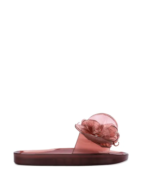 Melissa x Y/Project flower-detail sandals Red 3356554119