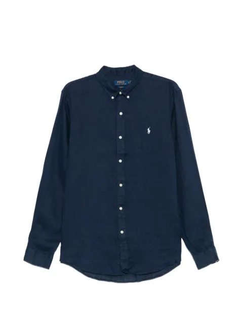 Polo Ralph Lauren Polo Pony linen shirt Blue 710968915506
