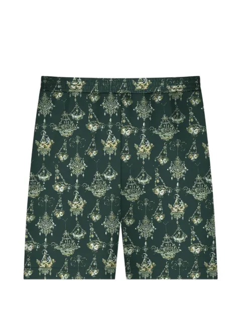 Givenchy Givenchy Tailored Jogger Shorts_Dark Green BM51FU15S4
