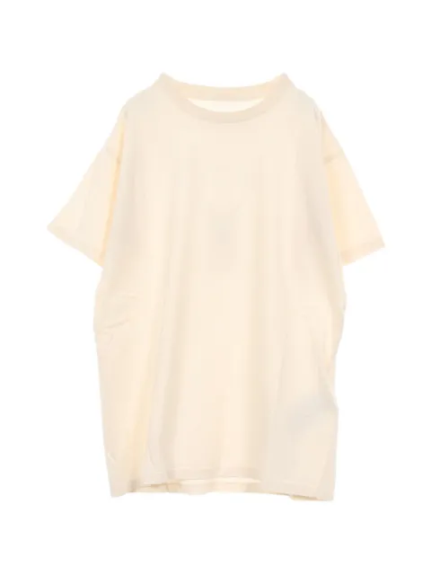 Maison Martin Margiela Pre-Owned 2020s logo print short sleeve T-shirt Neutrals 1044803