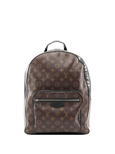 Louis Vuitton Pre-Owned 2018 Josh Monogram Macassar backpack Brown 1048285DR3128