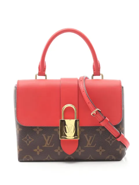 Louis Vuitton Pre-Owned 2018 BB Locky Monogram two-way tote bag Brown 1048667DU4188