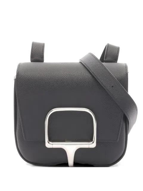 Hermès Pre-Owned 2022 mini Della Cavalleria shoulder bag Black 1047662U