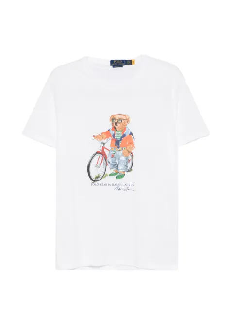 Polo Ralph Lauren Polo Bear bear-print T-shirt White 710B16612002