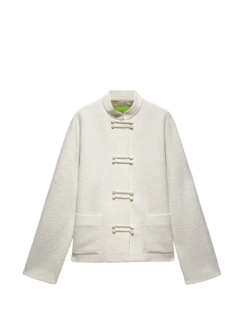 Shanghai Tang buttoned tang jacket Neutrals Z2WRJ129EE