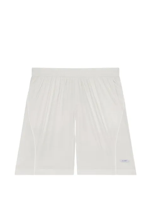 Givenchy Tk-Mx logo-patch shorts Neutrals BM518Q14DG