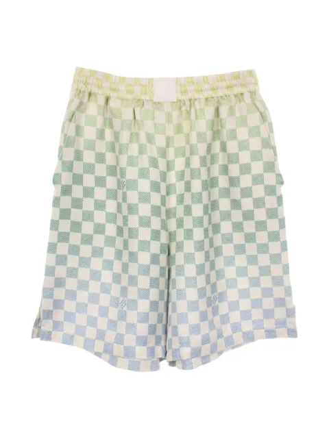 Louis Vuitton Pre-Owned 2000s printed silk shorts White 1037314