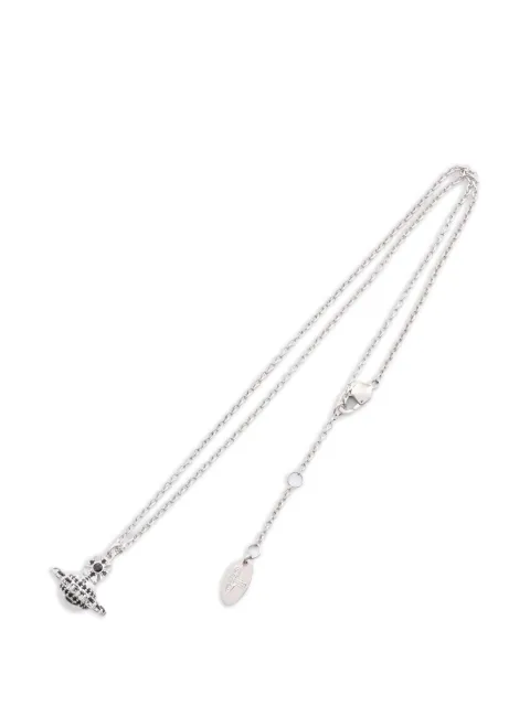 Vivienne Westwood Pre-Owned 2020s orb-pendant necklace Silver 1047949