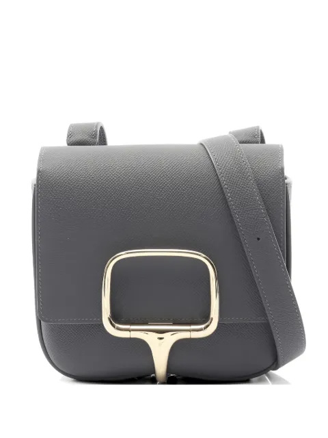 Hermès Pre-Owned 2024 mini Della Cavalleria leather shoulder bag Grey 1046645W