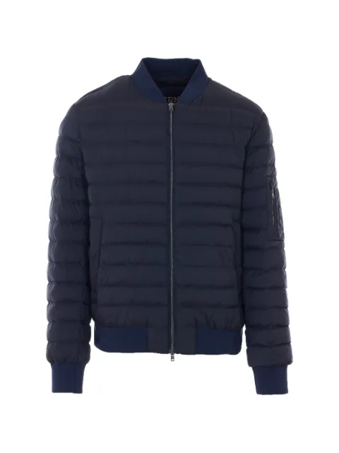 Herno zip-up bomber jacket Blue PC0009ULE12456Z