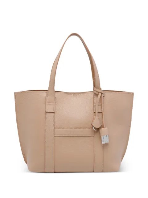 Hogan small Script leather shoulder bag Neutrals KBW01WA0200UZU