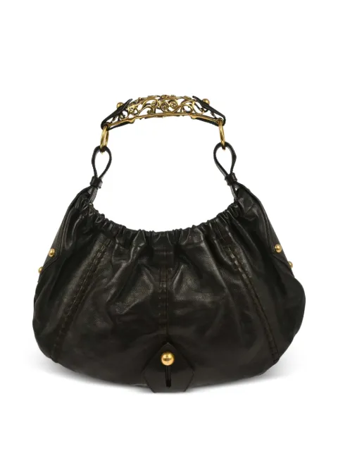Saint Laurent Pre-Owned 2000s medium leather bag Brown 116860