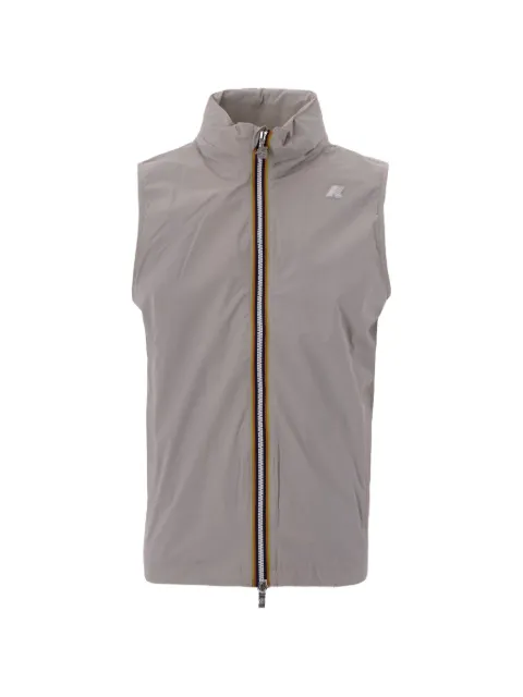 K-Way zip sleeveless jacket Neutrals K3123TW