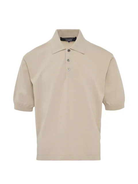 Comme des Garçons Homme short-sleeve polo shirt Neutrals HQN004