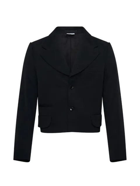 Comme des Garçons Homme Plus notched-lapels blazer Black PQJ051