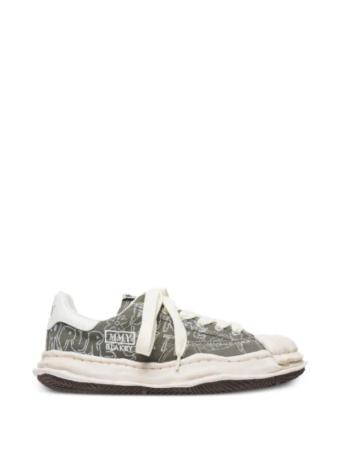 Maison MIHARA YASUHIRO Blakey sneakers Green A16FW730