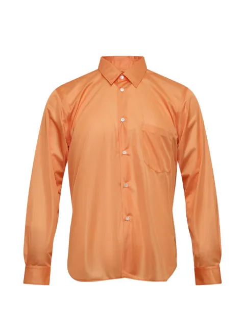 Comme des Garçons Homme Plus button-up shirt Orange PQT034