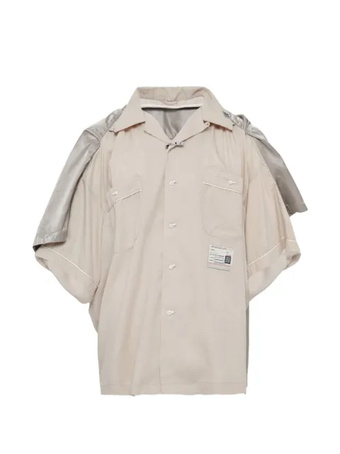 Maison MIHARA YASUHIRO pocket shirt Neutrals A16SH082